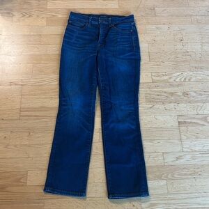 Lucky Brand Blue High Rise Straight Leg Zoe Jeans